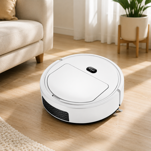 Limpia tu hogar sin esfuerzo con Aspiradora Robot 3 En 1 Inteligente
