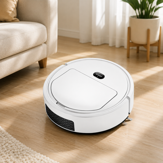 Limpia tu hogar sin esfuerzo con Aspiradora Robot 3 En 1 Inteligente